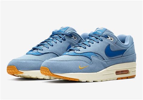 nike air max 1 mini swoosh work blue|Nike Air Max 1 Premium “Work Blue” Coming Soon .